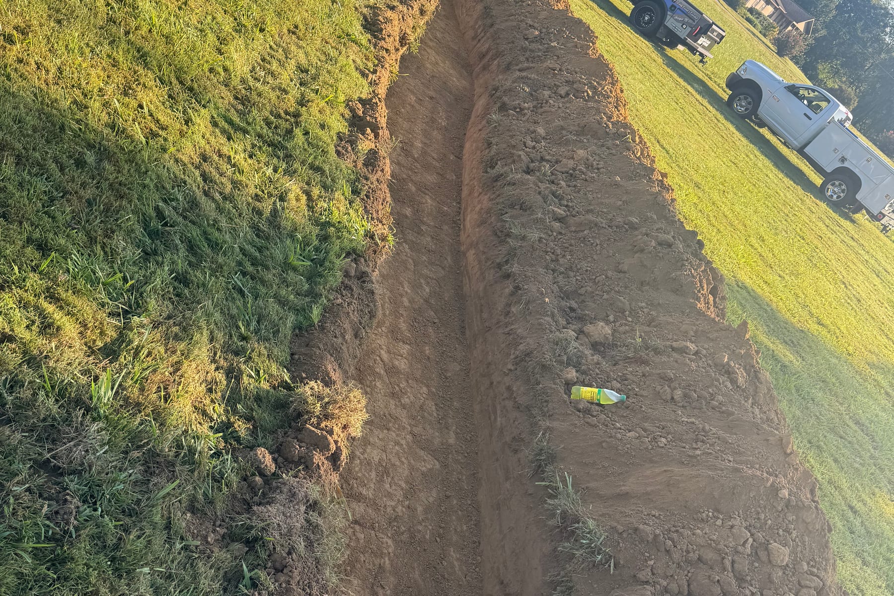 Rural septic excavation and service work for homes and properties.